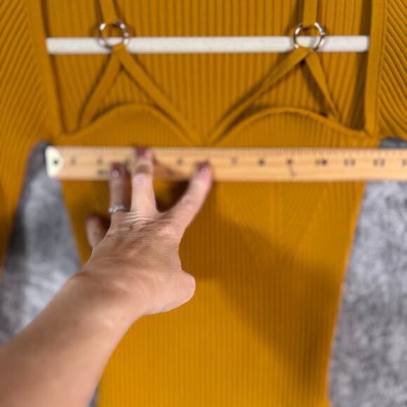 NICHOLAS Janine Rib Knit Top In Yellow XS/S - Picture 7 of 11